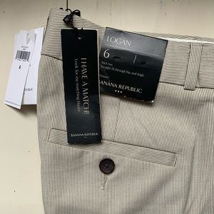Banana Republic pinstripe trousers, Size 6